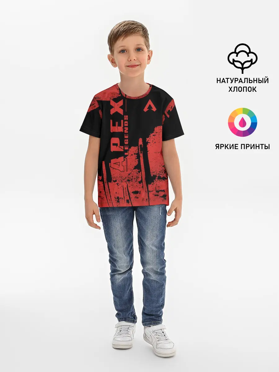 Детская базовая футболка / Apex Legends