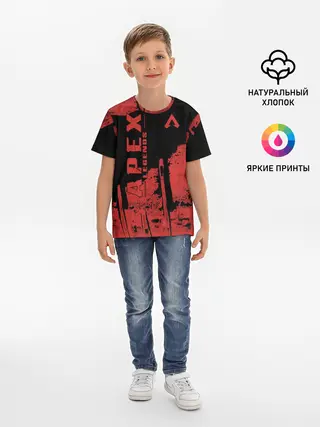 Детская базовая футболка / Apex Legends