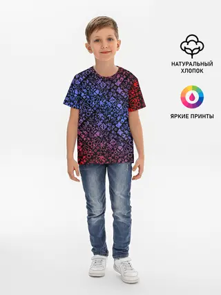 Детская базовая футболка / Игровые бренды