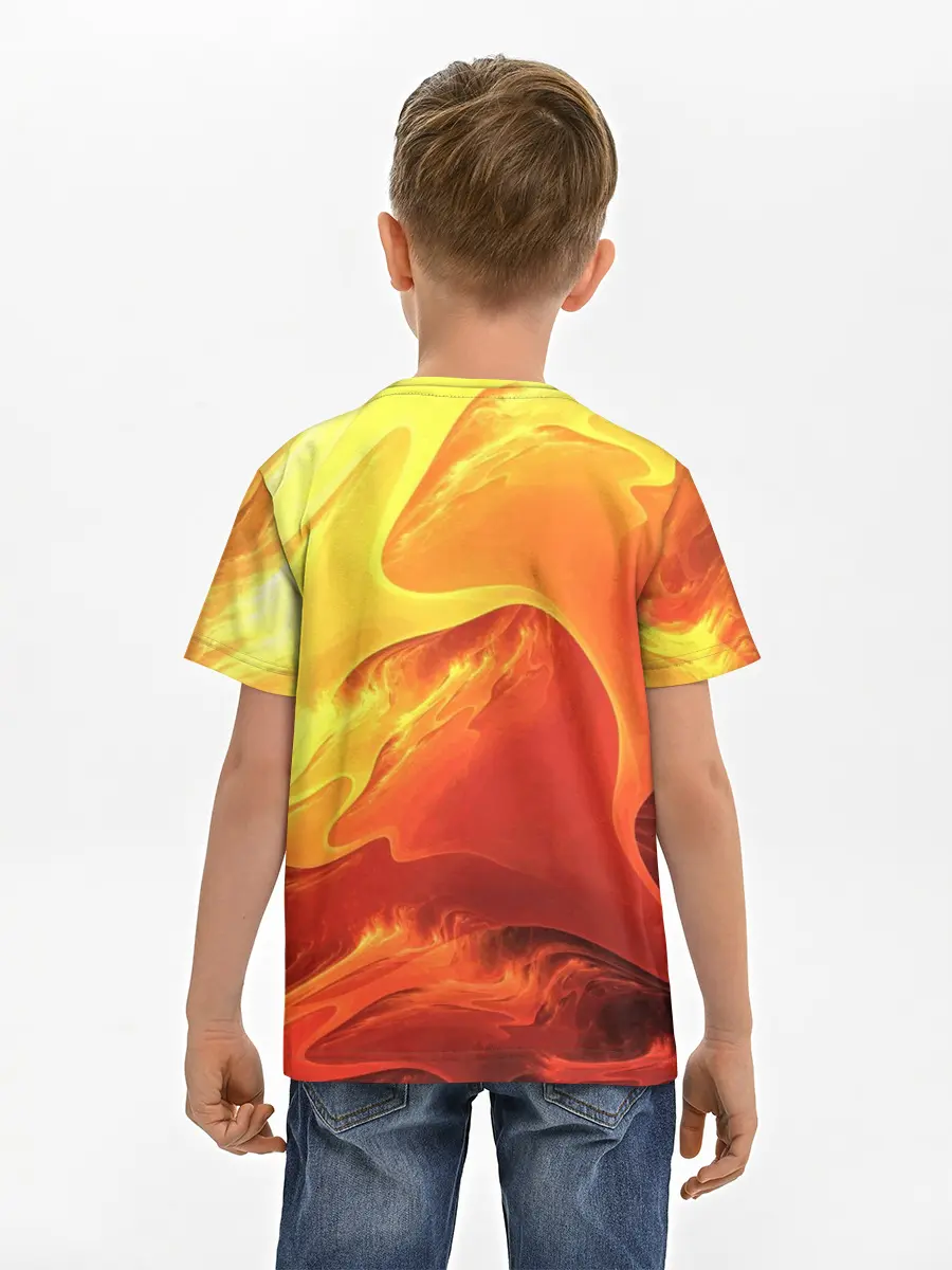 Детская базовая футболка / Шаман Кинг | Хао | Зик