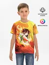 Детская базовая футболка / Шаман Кинг | Хао | Зик