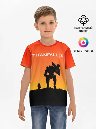 Детская базовая футболка / TITANFALL 2