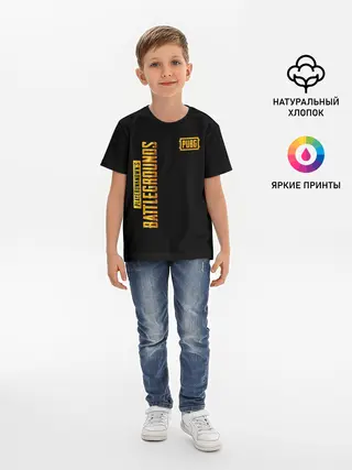 Детская базовая футболка / PUBG / ПАБГ