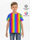 Детская базовая футболка / Color gradient