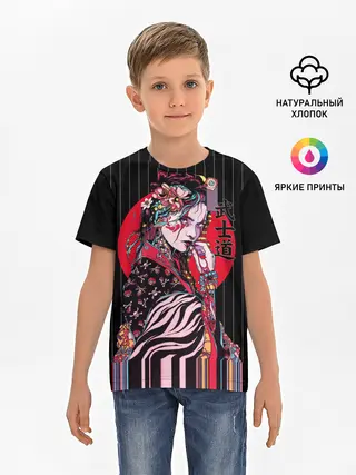 Детская базовая футболка / Гейша