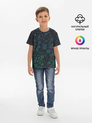 Детская базовая футболка / Логотипы