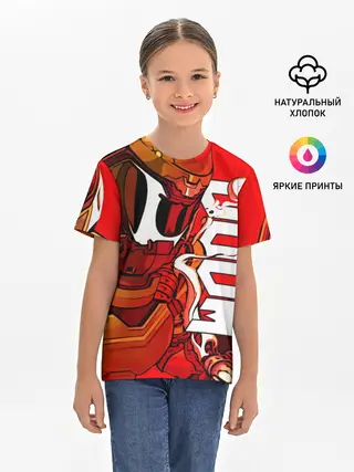 Детская базовая футболка / DOOM Eternal