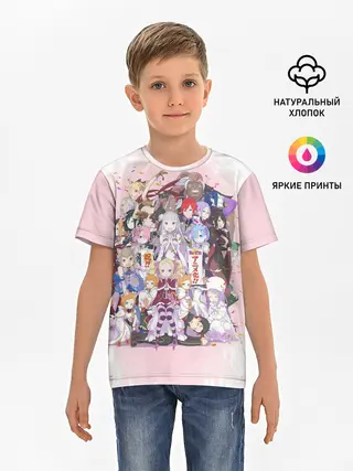 Детская базовая футболка / RE:Zero