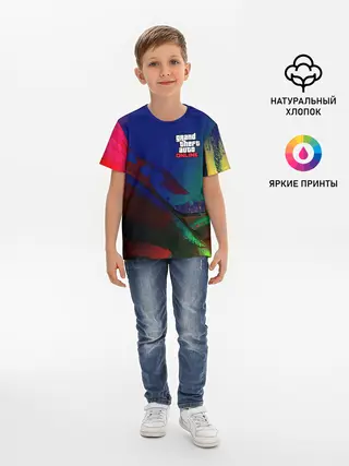 Детская базовая футболка / GTA ONLINE / ГТА ОНЛАЙН