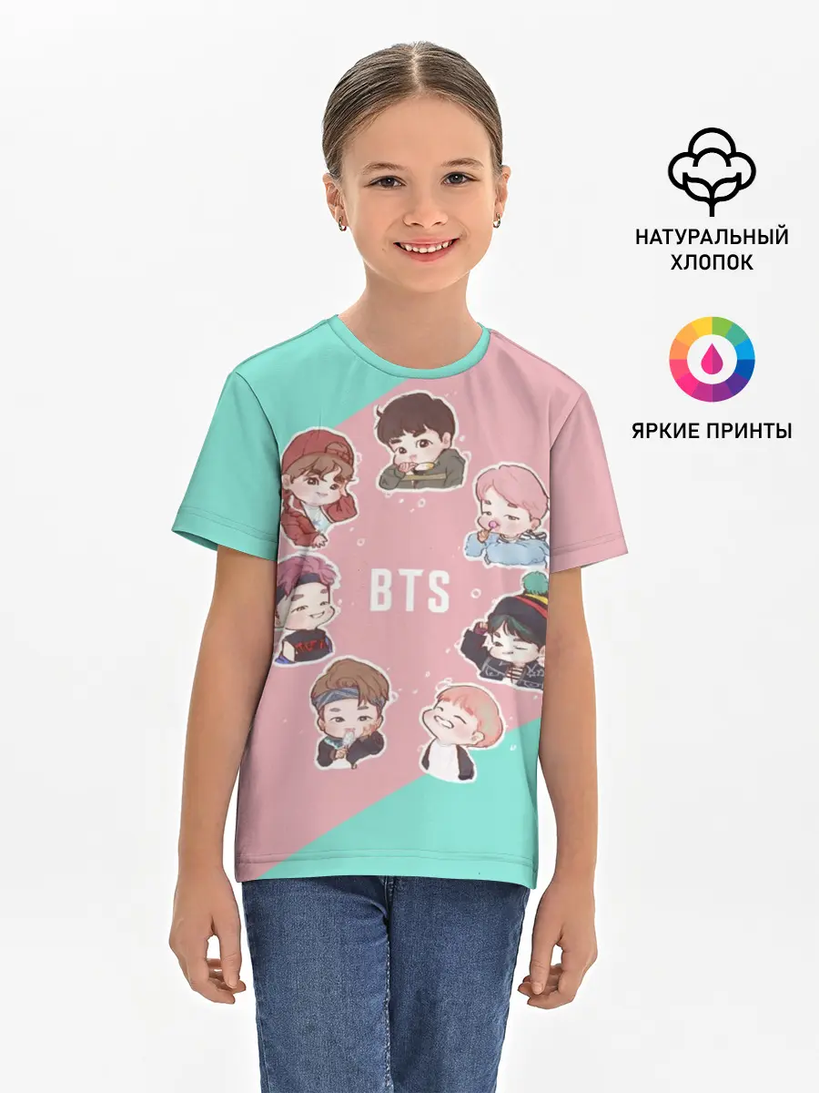 Детская базовая футболка / BTS