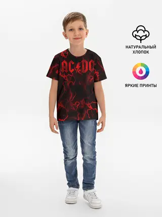 Детская базовая футболка / AC/DC