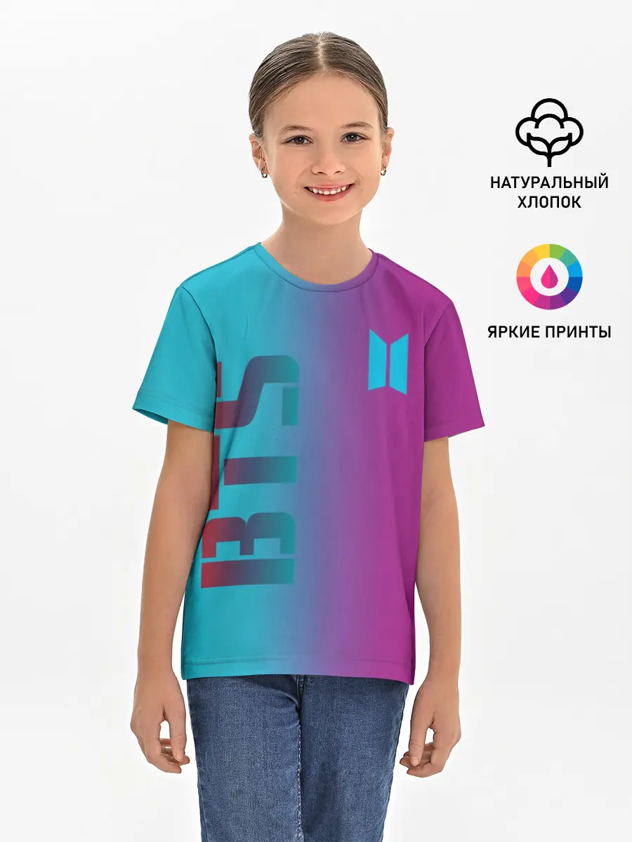 Детская базовая футболка / BANGTAN BOYS