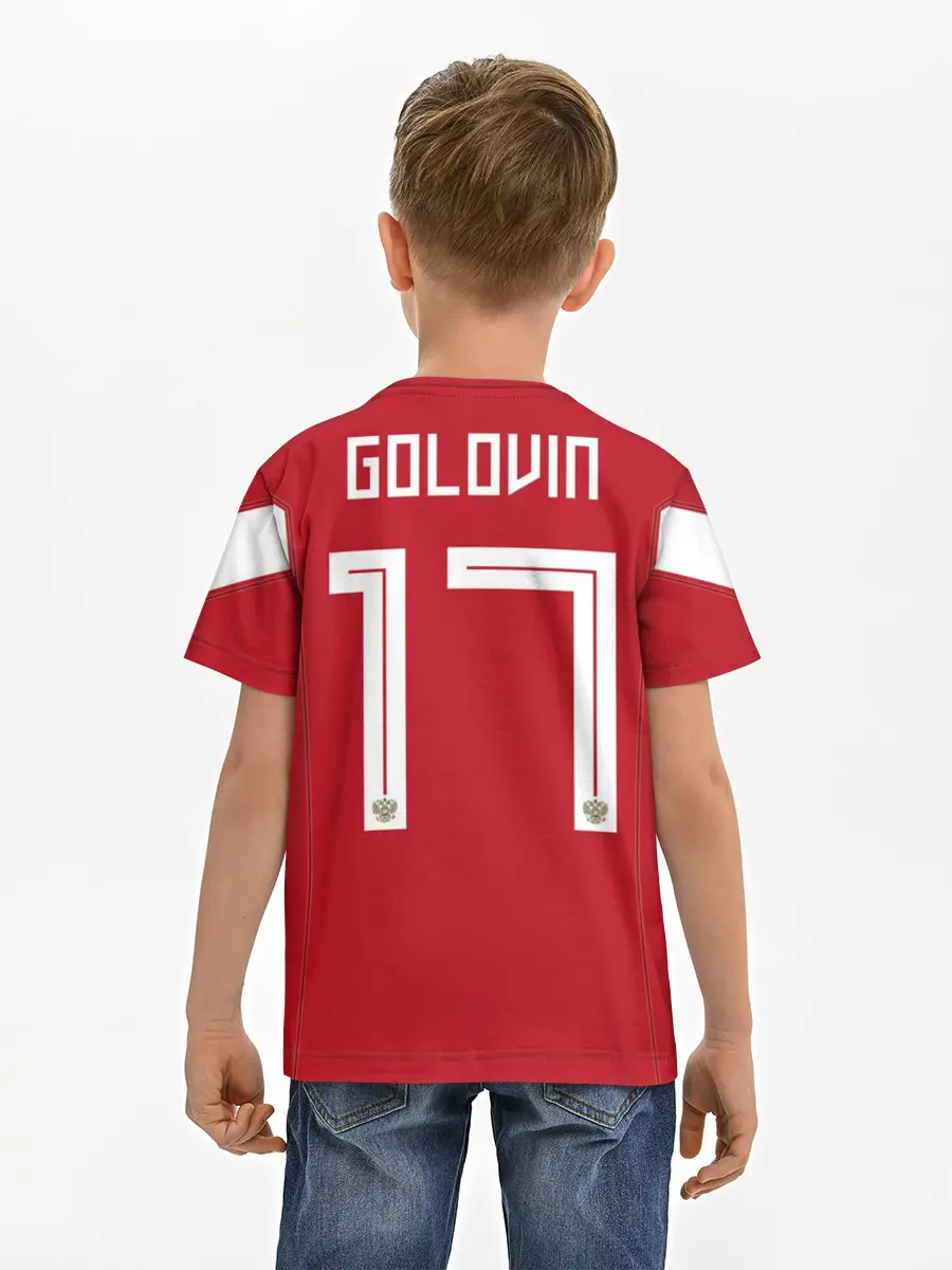 Детская базовая футболка / Головин ЧМ 2018