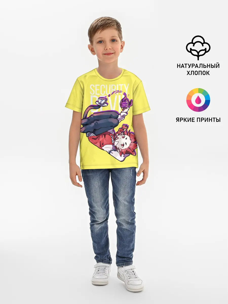 Детская базовая футболка / Security Devil