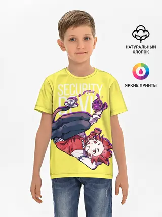 Детская базовая футболка / Security Devil