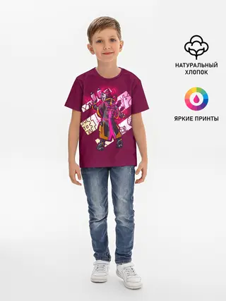 Детская базовая футболка / Fortnite