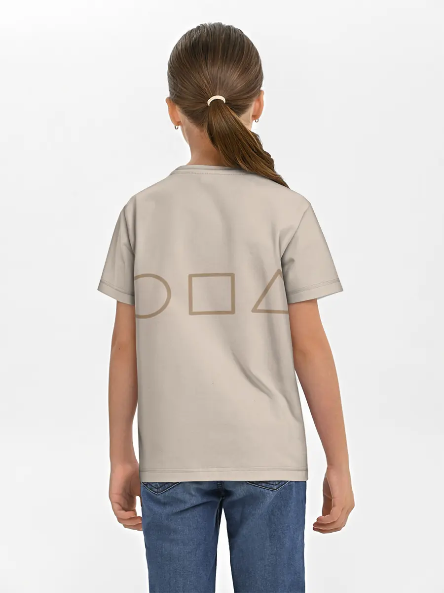 Детская базовая футболка / SquidRed