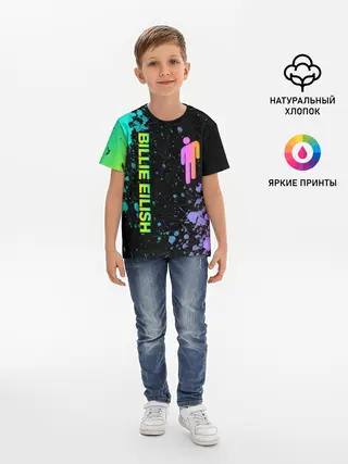 Детская базовая футболка / BILLIE EILISH