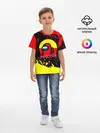 Детская базовая футболка / Among Us Impostor.