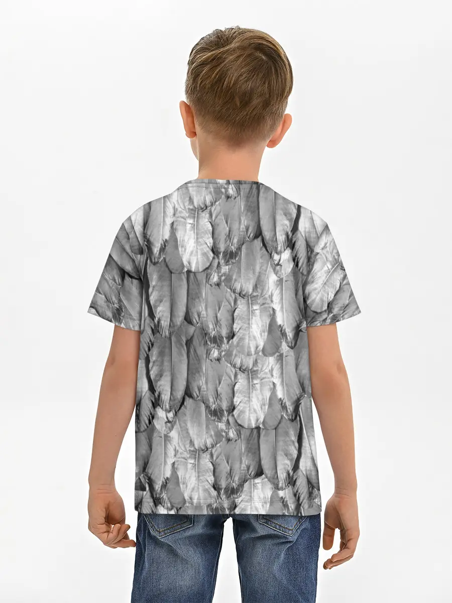 Детская базовая футболка / White Raven