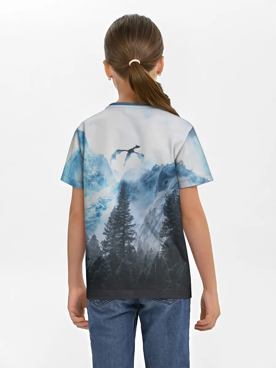 Детская базовая футболка / Skyrim