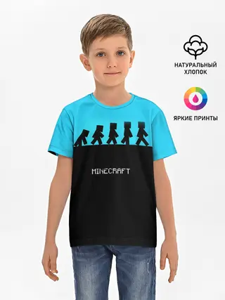 Детская базовая футболка / MINECRAFT