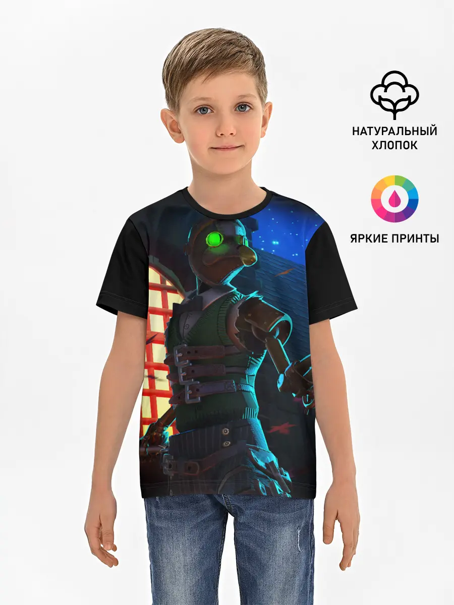 Детская базовая футболка / Darwin Project