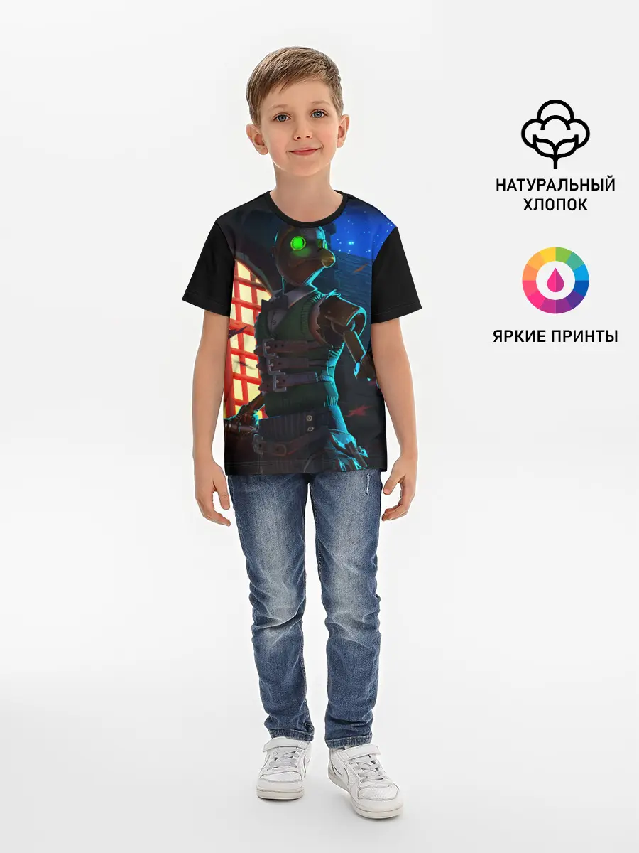 Детская базовая футболка / Darwin Project