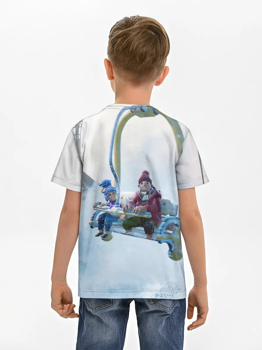 Детская базовая футболка / It Takes Two Коди и Мэй