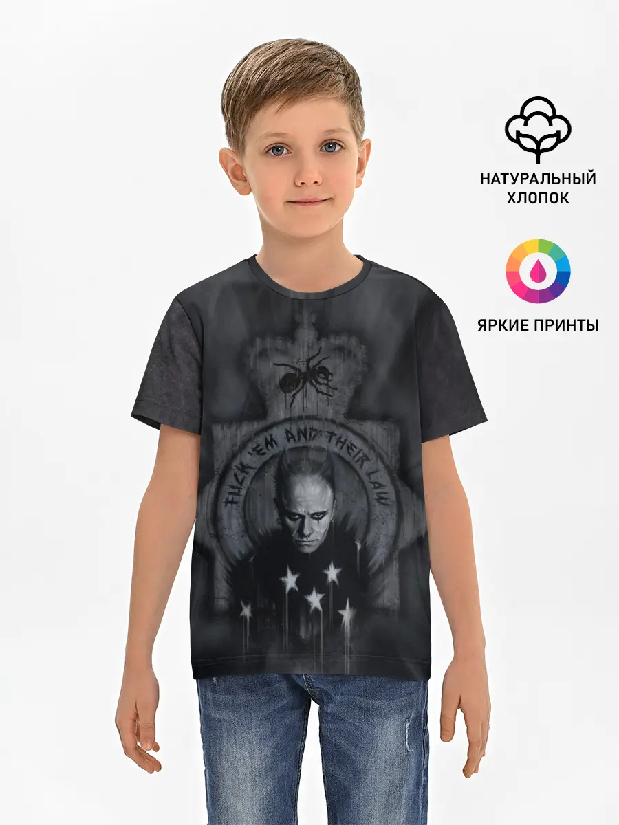 Детская базовая футболка / FLINT | THE PRODIGY | ПРОДИДЖИ