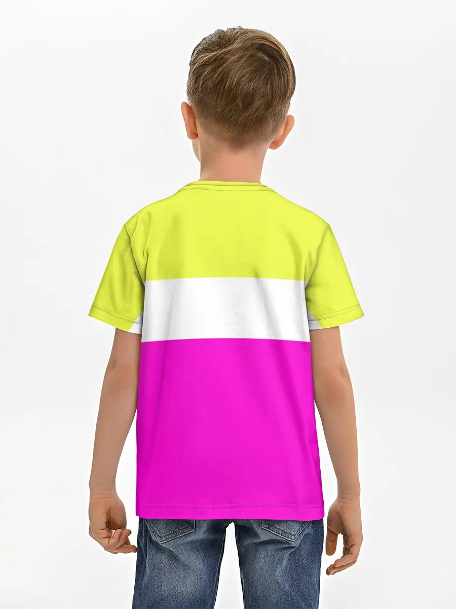 Детская базовая футболка / Serious розовый