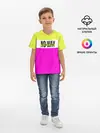 Детская базовая футболка / Serious розовый