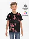 Детская базовая футболка / САКУРА ЦВЕТЁТ И БЛАГАУХАЕТ