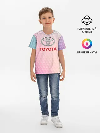 Детская базовая футболка / TOYOTA | ТОЕТА