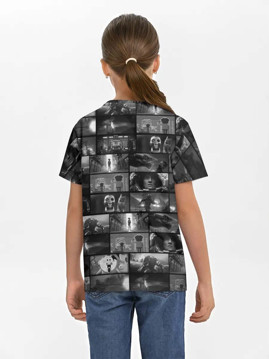 Детская базовая футболка / LOVE DEATH ROBOTS