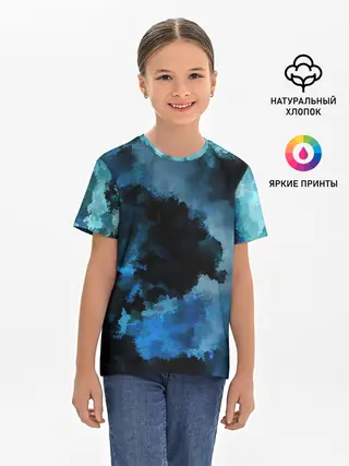 Детская базовая футболка / Взрыв на глубине
