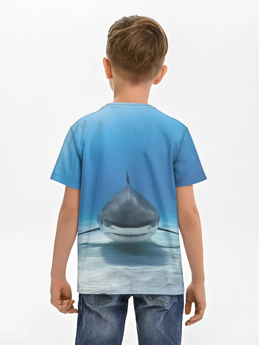 Детская базовая футболка / Анфас