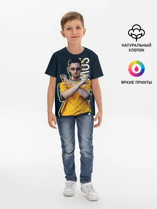 Детская базовая футболка / Sqwoz bab