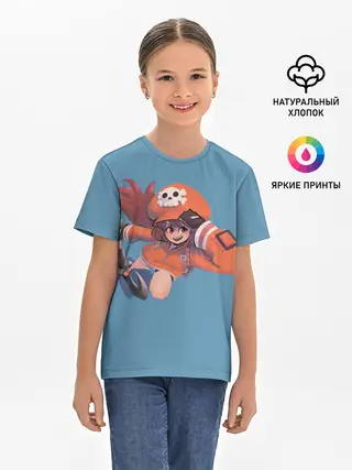 Детская базовая футболка / Дерзкая Мэй