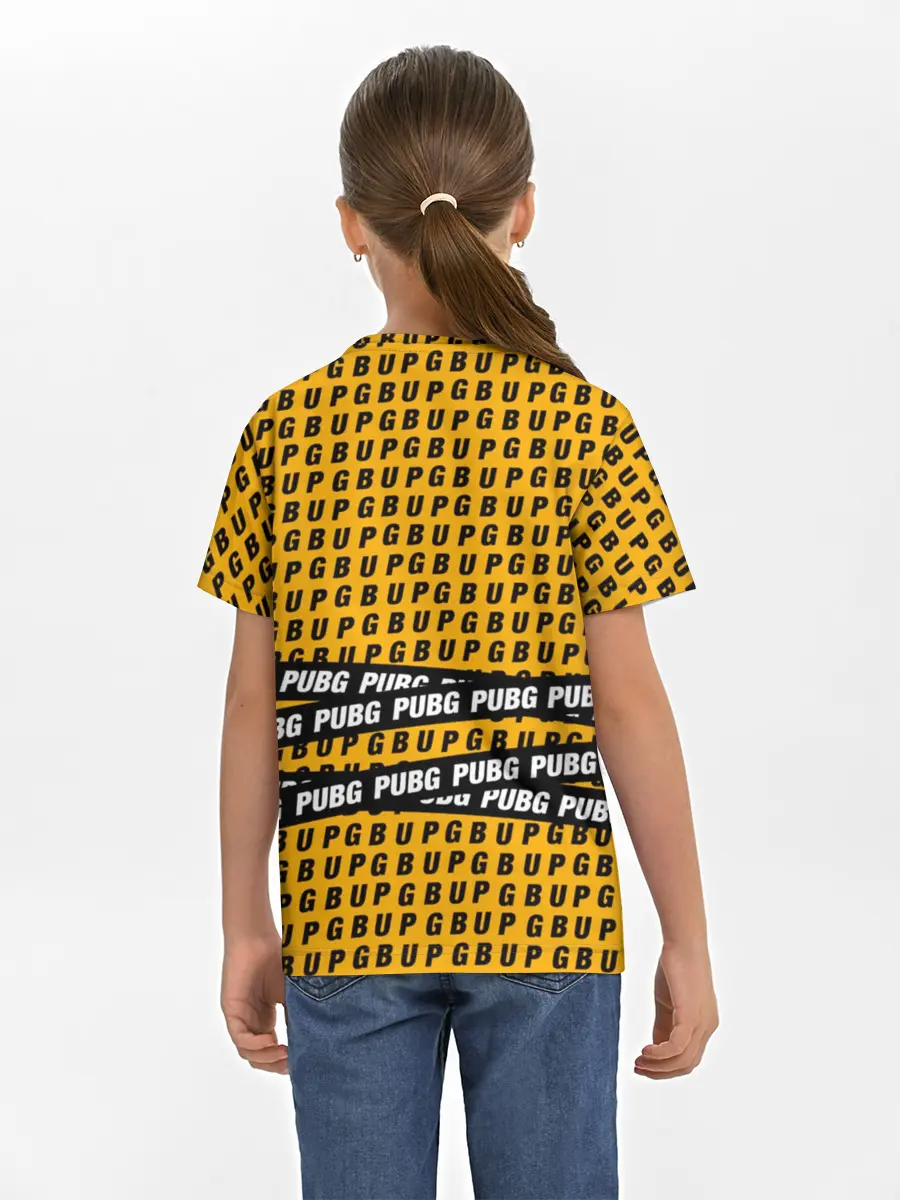 Детская базовая футболка / PUBG