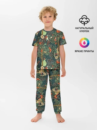 Детская пижама с брюками / Abstraction Pattern