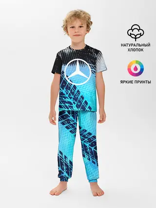 Детская пижама с брюками / Mercedes sport auto motors