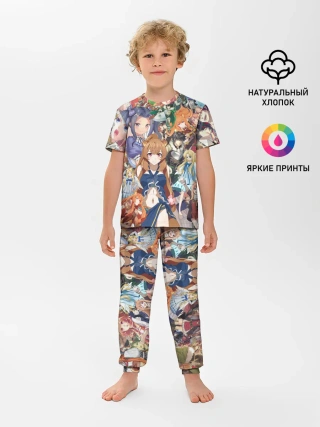 Детская пижама с брюками / Восхождение Героя Щита