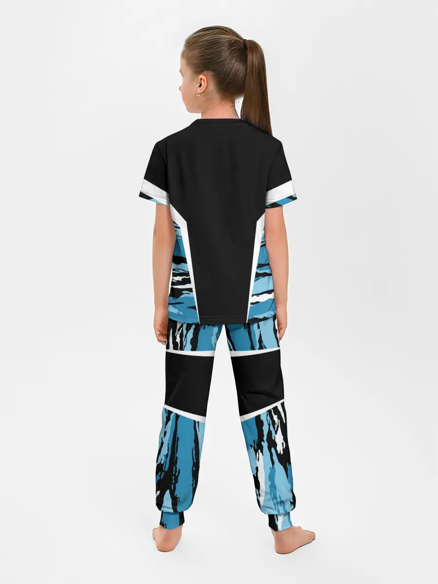 Детская пижама с брюками / Камуфляж ВДВ