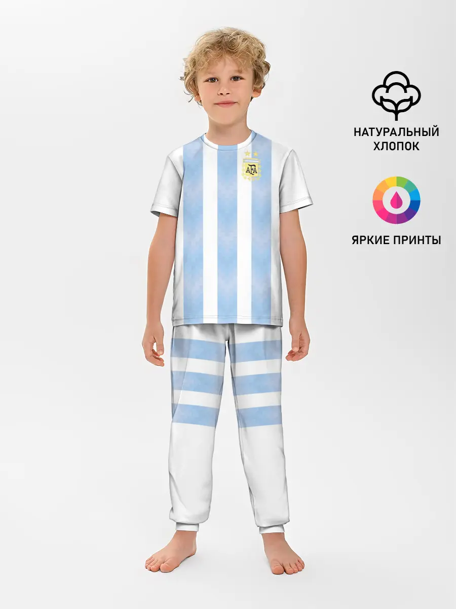 Детская пижама с брюками / Сборная Аргентины