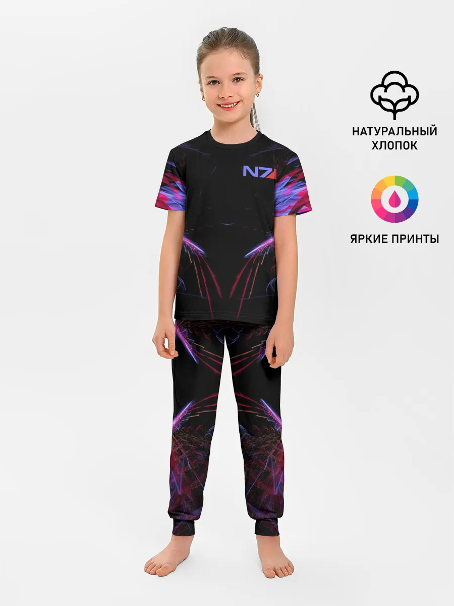 Детская пижама с брюками / N7 | Neon Style