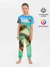 Детская пижама с брюками / Морская черепашка
