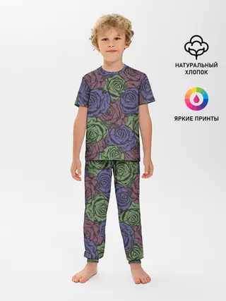 Детская пижама с брюками / Розы Лил Пипа