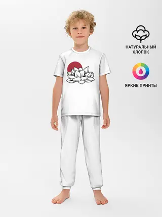 Детская пижама с брюками / КУВШИНКА НИМФЕЯ | WATER LILY