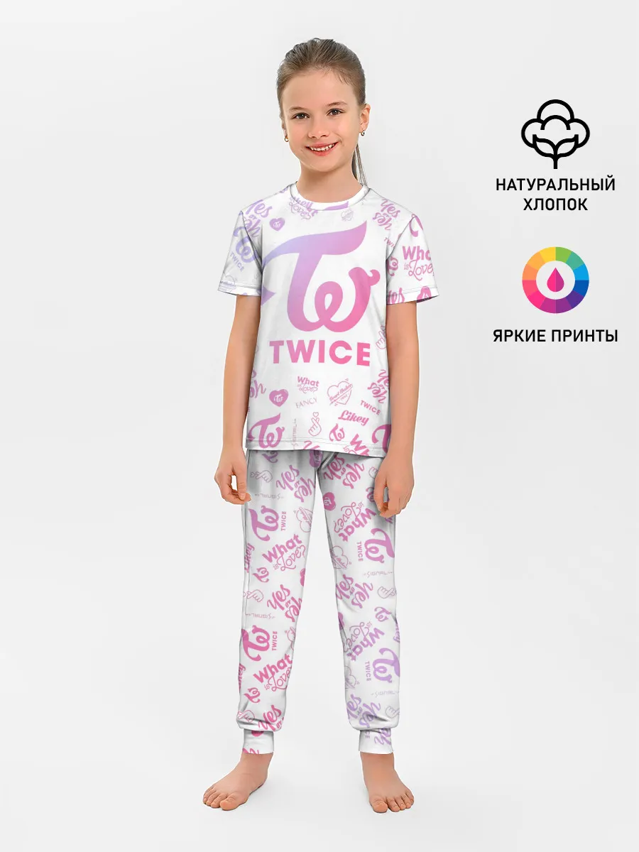 Детская пижама с брюками / TWICE